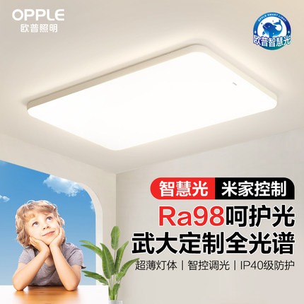 欧普led吸顶灯客厅灯超薄现代简约卧室灯2025年新款全屋套餐灯具