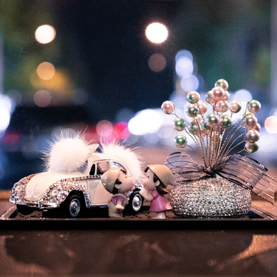 内装饰女神款香薰网红中控摆件