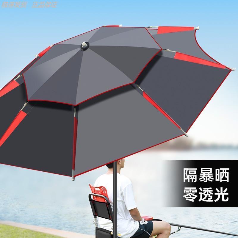 厂家钓鱼伞大地插加厚折叠遮阳伞