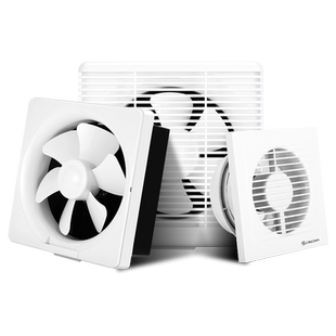 松日强力排气扇玻璃窗用墙式6寸换气扇厨房静音浴室卫生间排风扇