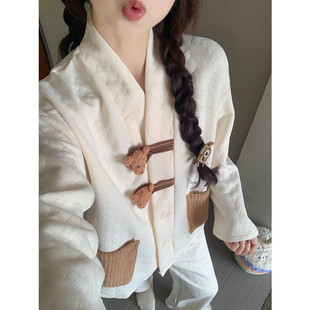 空气棉夹层加厚睡衣女款秋冬季2025新款卡通小熊可外穿家居服套装