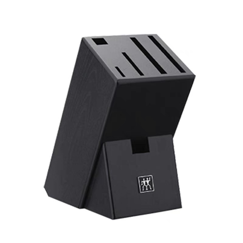 实木双立人刀架磁性榉木