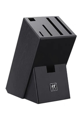 双立人磁性刀竹制刀架 开放式刀架实木刀架 多功能收纳架