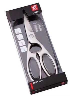 西班牙进口双立人 全钢鸡骨禽肉剪刀厨房多功能剪子 41470-000