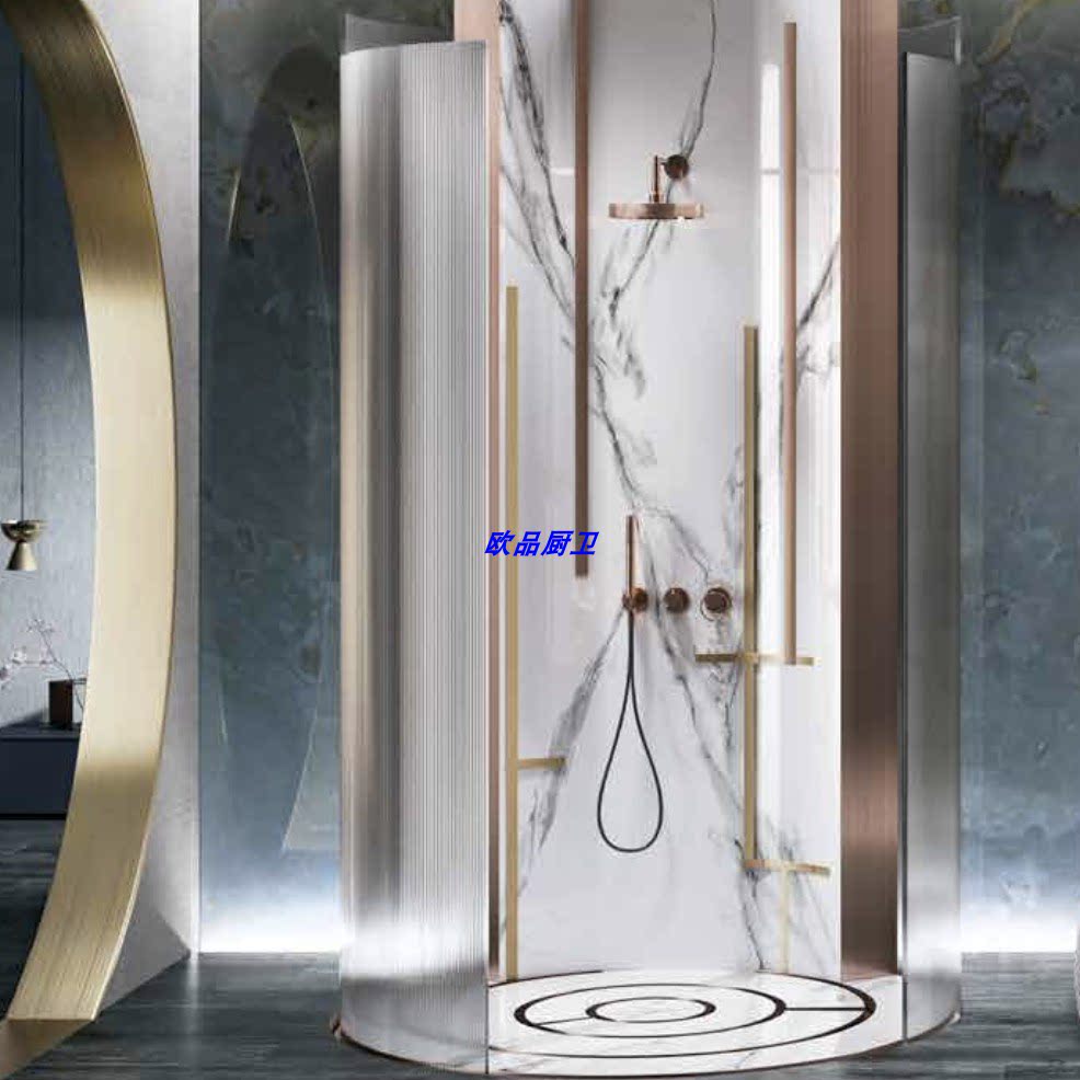 意大利捷仕gessi anello花洒淋浴63448 63345 54139拉丝青铜黑色