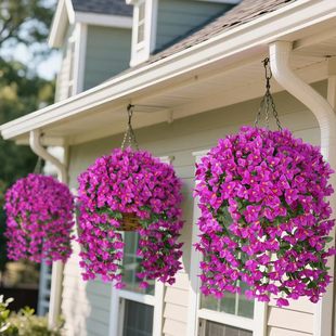 仿真三角梅花藤蔓装饰装饰品塑料壁挂藤条仿真花客厅室内假花吊篮
