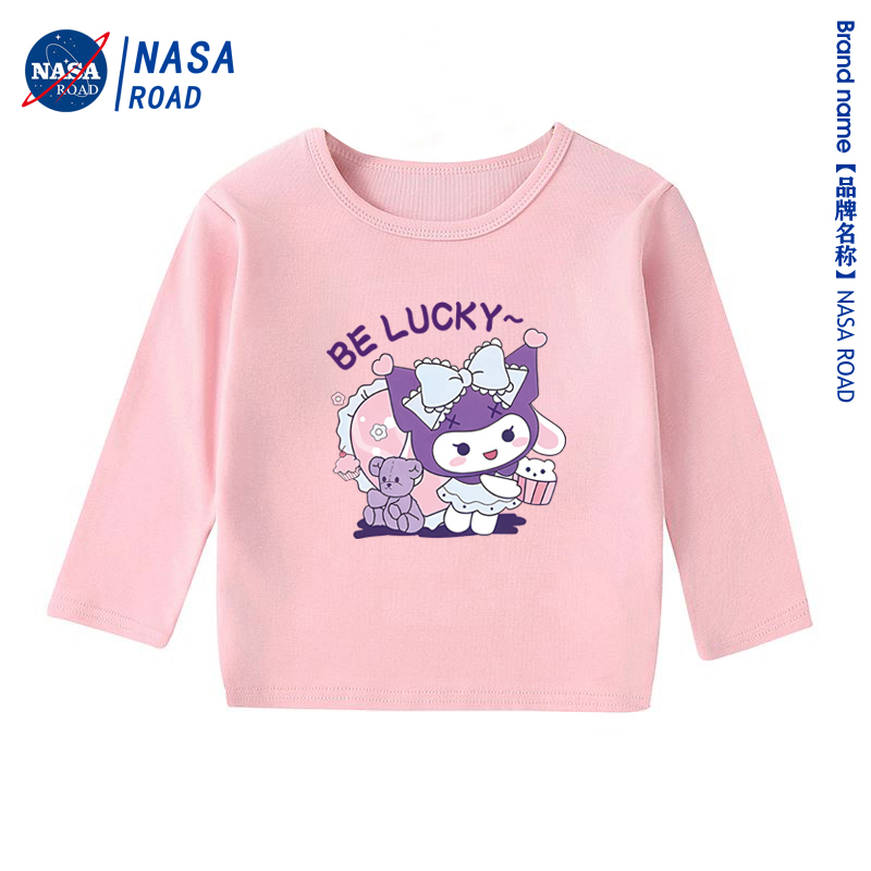 库洛米女童长袖t恤早秋薄款上衣