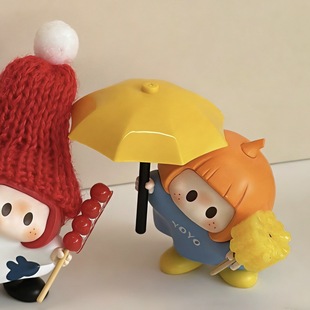 yoyo酱手持配件雨伞玉米棒右右酱娃娃配件装备摆件装饰道具可爱