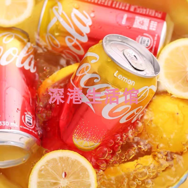 Coca-Cola可口可乐汽水柠檬味