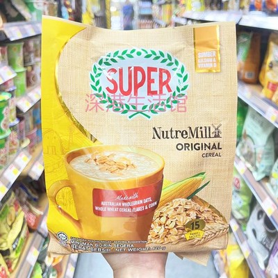 超级3合1复合燕麦片免煮即食早餐