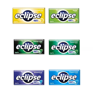 香港eclipse易极原味多种口味薄荷糖办公室宿舍润喉糖清新口气y