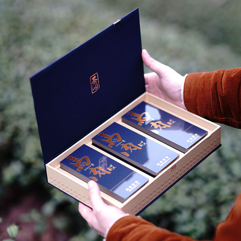 【定制】马头岩肉桂九龙窠武夷山正岩大红袍茶叶牛栏坑肉桂礼盒装