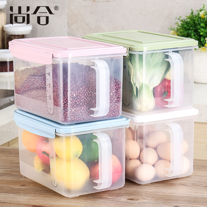 Plastic Refrigerator Crisper food storage box capacity Large Drawer Storage seal up With cover Freezing Dedicatedin the Tableware , Fresh container/Fresh Containers , Crisper  category - from Buy2taobao.com to provide professional Taobao agent buy service