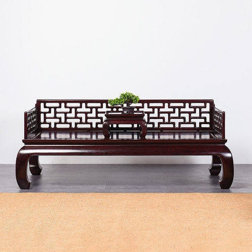 榫卯结构罗汉床宋韵送货上门