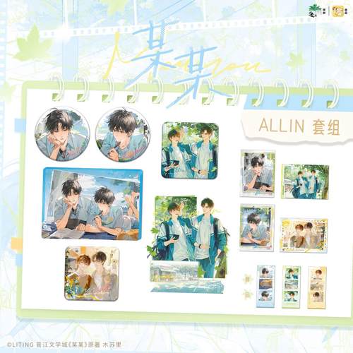 某某夏日微风周边ALLIN套组