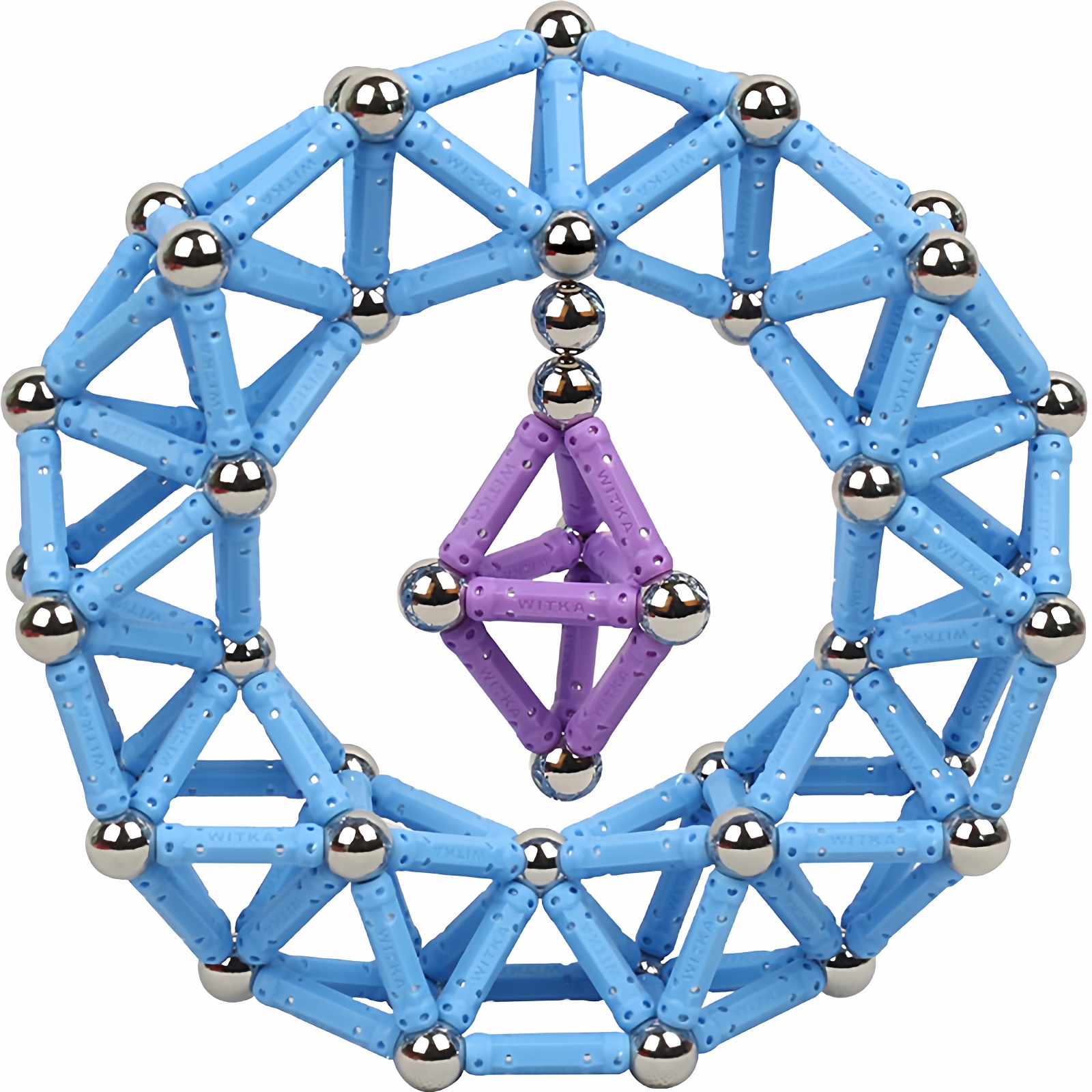 百变磁力棒球棒搭建磁性积木宝宝动手创意拼装益智玩具吸铁石磁棒