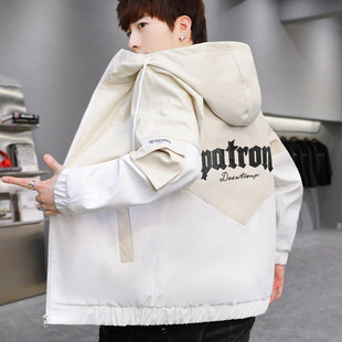 工装外套男款2026新款春秋季潮流韩版百搭青少年初中高中学生夹克