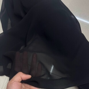 春夏新品真丝乔其纱服装布料多色入内衬桑蚕丝衬衫连衣裙薄透飘逸