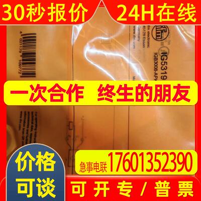 IFM易福门接近开关IG5319