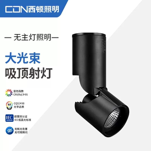筒灯led射灯9W背景吸顶射灯背景墙射灯COB明装 西顿明装 灯CEX9106C