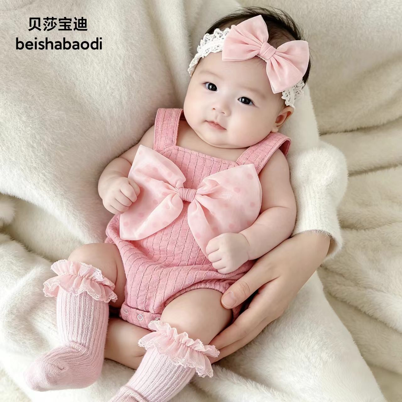 夏季婴儿衣服薄款公主包屁衣夏天连身衣/爬服/哈衣