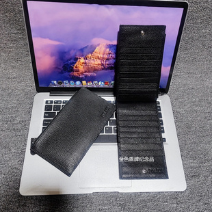 十八个卡位钱包卡包超薄款长款男士女士钱包卡包警校纪念品多卡位