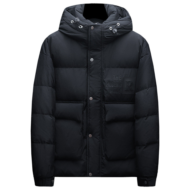 连帽羽绒服男士2024冬季新款白鸭绒潮流时尚保暖外套Y100P280,男装羽绒服,钱塘6025