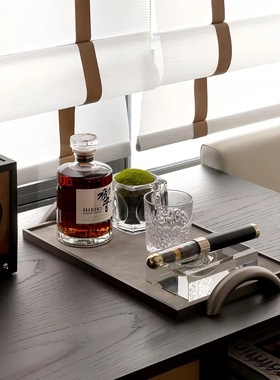 样板间客厅茶几摆件轻奢售楼处