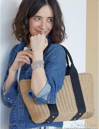 nana推荐 2019人气草编包编织沙滩包日本简约女包单肩包|ruв категории Сумки, Г - жа сумки - от Buy2taobao.com для оказания профессиональной услуги покупки агента Taobao