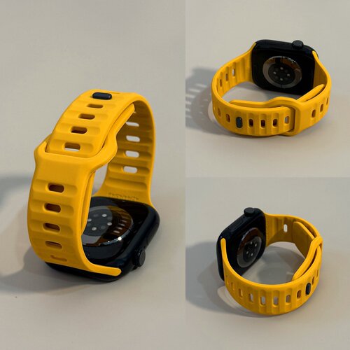 适用于苹果手表带s11代透气iwatchs10硅胶applewatch98ultra3运动