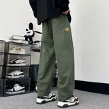 大码直筒水洗卫裤男女秋季潮牌百搭休闲裤k030p45，男装休闲裤，星座204-6