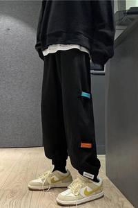 卫裤男2023春季束脚运动裤子男宽松韩版潮百搭休闲长裤k3761 p35图片