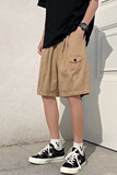 2024夏季宽松休闲大码工装短裤慵懒男潮流五分裤潮dk28p35，男装休闲裤，星座204-6