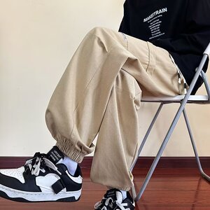男裤秋季休闲裤直筒长裤运动裤男冲锋裤k873p55