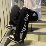 潮牌工装裤子男宽松休闲三杆户外男直筒束脚休闲裤k975p50，男装休闲裤，星座204-6