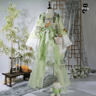 梦想猫燕云十六声cos青草原女弟子门派校服cosplay武侠套装古风