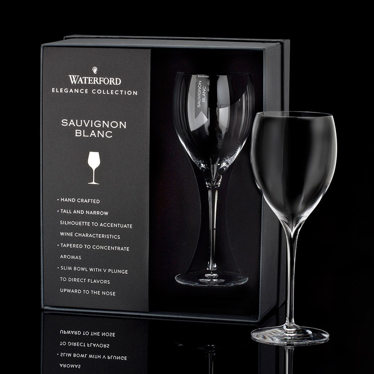 waterford 沃特福德 典雅系列波尔多葡萄酒对杯 礼盒装