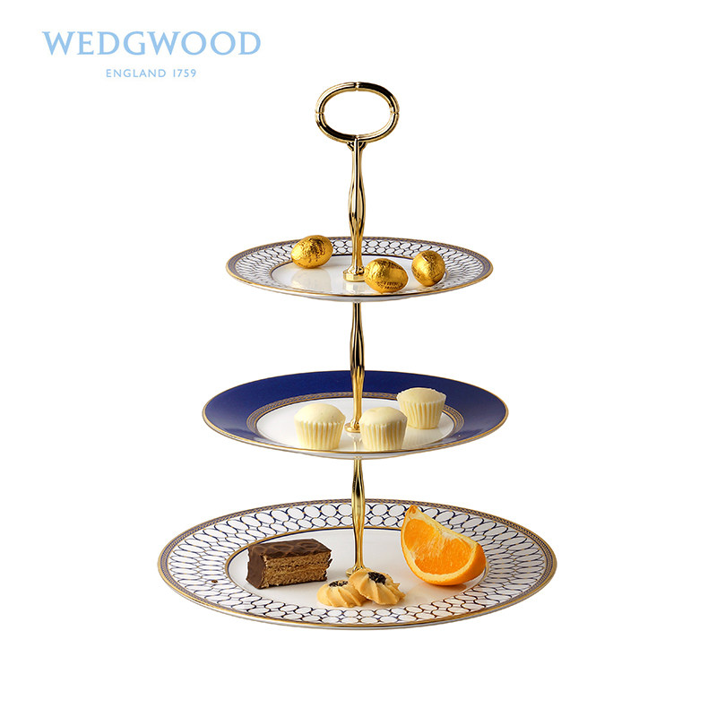 骨瓷三层下午茶蛋糕架