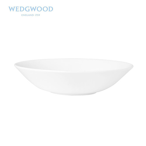 Wedgwood骨瓷白色深盘果碗