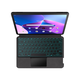 适用联想Tab M10 3rd Gen蓝牙键盘10.1英寸保护套3代M10平板电脑TB328FU/XU背光无线键盘m10gen3一体触控键盘