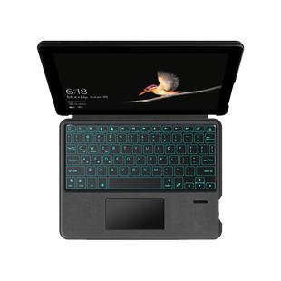 适用微软Surface Go3/4智能蓝牙键盘10.5英寸保护套微软GO2平板笔记本电脑surface go一体背光无线触控键盘盖