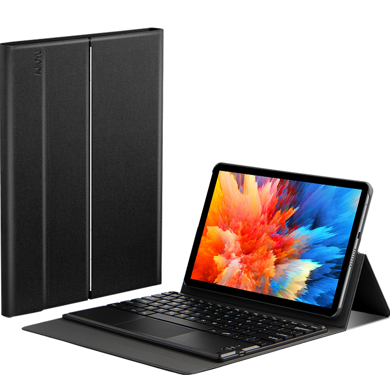 华硕adolPad Pro蓝牙键盘（a豆）二代保护套10.1英寸平板电脑壳2021款商务无线触控蓝牙键盘金属转轴支撑皮套