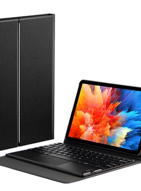 华硕adolPad Pro蓝牙键盘（a豆）二代保护套10.1英寸平板电脑壳2021款商务无线触控蓝牙键盘金属转轴支撑皮套