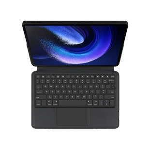 适用小米平板6智能蓝牙键盘11英寸小米6pro电脑保护套2023新款Xiaomi Pad 6一体式无线触控键盘套tpu软壳por