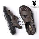 夏季 2025新款 软底防滑沙滩鞋 男款 男士 透气休闲两用外穿凉拖鞋 凉鞋