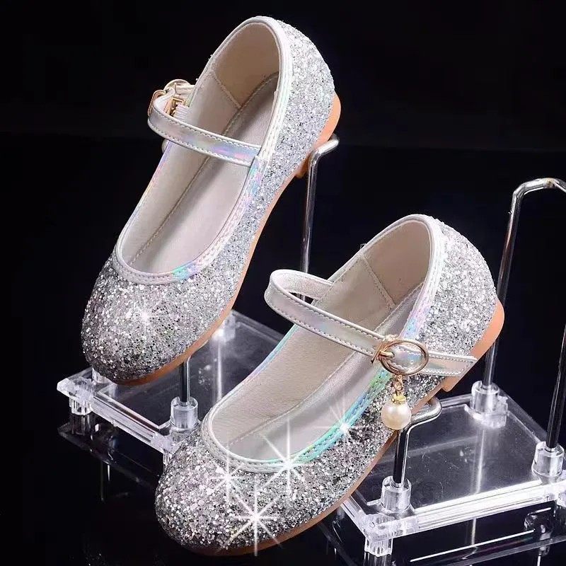 儿童平底鞋小公主软底鞋银色亮片女童舞蹈演出礼仪鞋大合唱水晶鞋,童鞋/婴儿鞋/亲子鞋,舞蹈鞋,淘宝优惠券,粉丝福利购,淘宝优惠卷