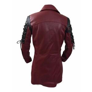 wish  欧美男士机车大码中世纪皮衣夹克男 PYZ1-P160图片