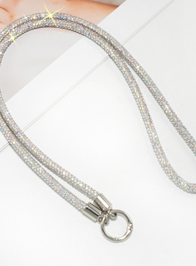 手机挂绳满钻挂脖绳女精致高级感2026新款女士聚财超好看独特新型