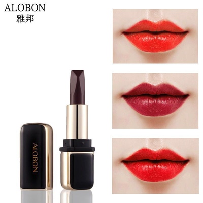 【一支三色】正品雅邦富勒烯三色口红女不掉色不沾杯唇膏网红同款