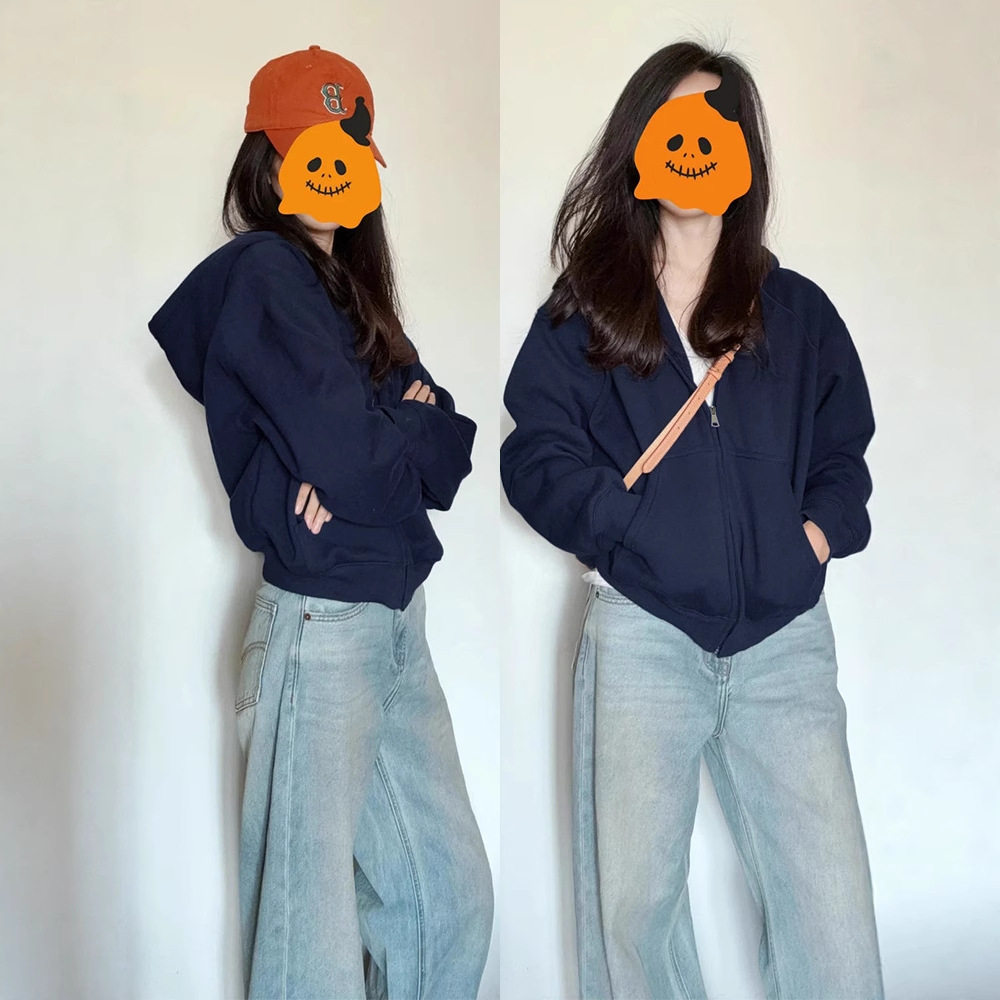 秋冬短款外套女款巨好看2026卫衣/绒衫
